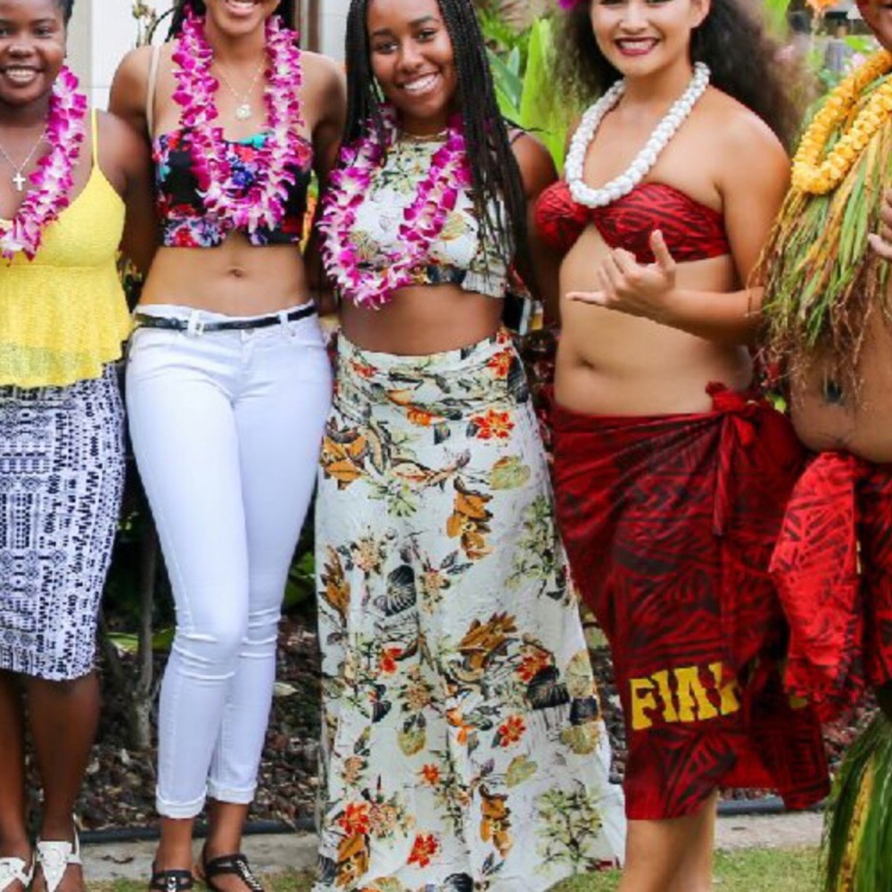 floral skirt set
